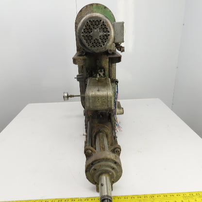 Drill Unit L-150H 3HP Horizontal Drilling Head 8-1/2" Stroke 1750RPM 230/460V