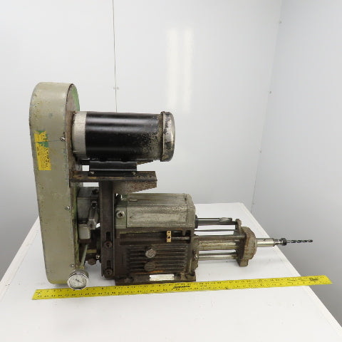 Drill Unit L-150H 3HP Horizontal Drilling Head 8-1/2" Stroke 1750RPM 230/460V