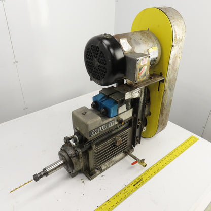Drill Unit L-150H 3HP Horizontal Drilling Head 8-1/2" Stroke 1760RPM 230/460V