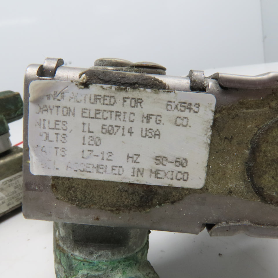 Dayton 6X543 120V 1/4" NPT Solenoid  Drain Valve Lot Of 4