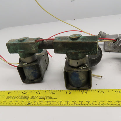 Dayton 6X543 120V 1/4" NPT Solenoid  Drain Valve Lot Of 4