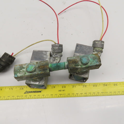 Dayton 6X543 120V 1/4" NPT Solenoid  Drain Valve Lot Of 4