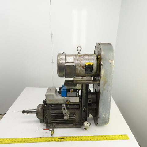 Drill Unit L-150H 3HP Horizontal Drilling Head 8-1/2" Stroke 1760RPM 230/460V