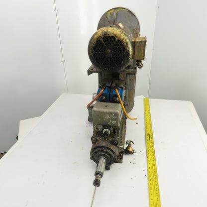 Drill Unit L-150H 3HP Horizontal Drilling Head 8-1/2" Stroke 1760RPM 230/460V