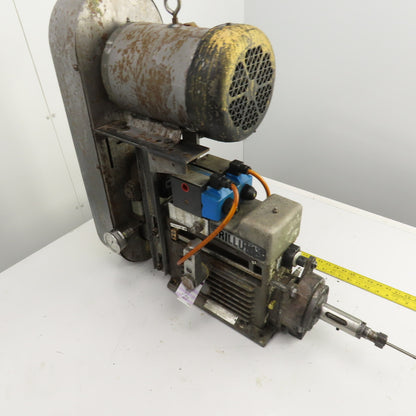 Drill Unit L-150H 3HP Horizontal Drilling Head 8-1/2" Stroke 1760RPM 230/460V