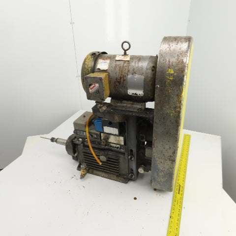 Drill Unit L-150H 3HP Horizontal Drilling Head 8-1/2" Stroke 1760RPM 230/460V