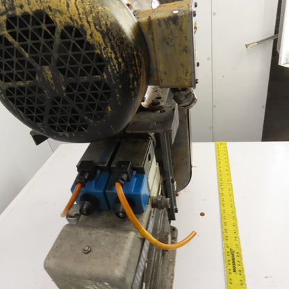 Drill Unit L-150H 3HP Horizontal Drilling Head 8-1/2" Stroke 1760RPM 230/460V