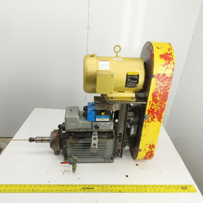 Drill Unit L-150J-V 3HP Horizontal Drilling Head 8-1/2" Stroke 1760RPM 230/460V