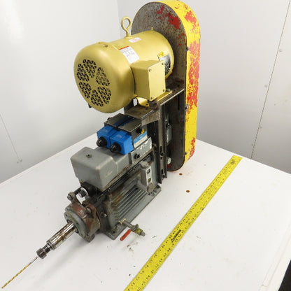 Drill Unit L-150J-V 3HP Horizontal Drilling Head 8-1/2" Stroke 1760RPM 230/460V