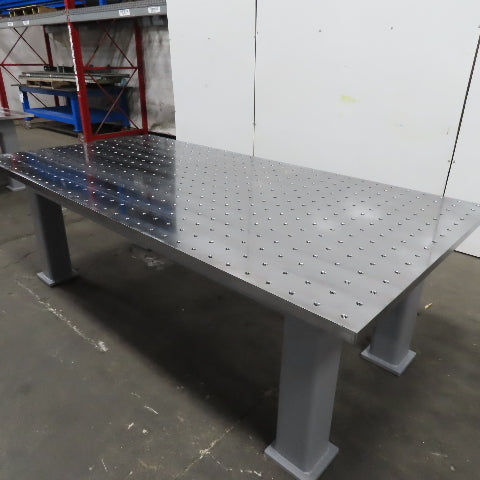NEW 48"x96" Jig Fixture Welding Table 3"x3" Grid 1-1/2" Thick .005" Flat CUSTOM