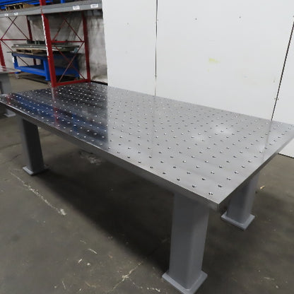 NEW 48"x96" Jig Fixture Welding Table 3"x3" Grid 1-1/2" Thick .005" Flat CUSTOM