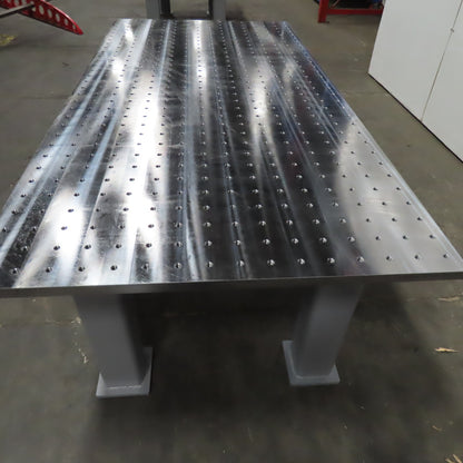 NEW 48"x96" Jig Fixture Welding Table 3"x3" Grid 1-1/2" Thick .005" Flat CUSTOM
