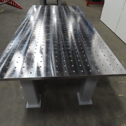 NEW 48"x96" Jig Fixture Welding Table 3"x3" Grid 1-1/2" Thick .005" Flat CUSTOM