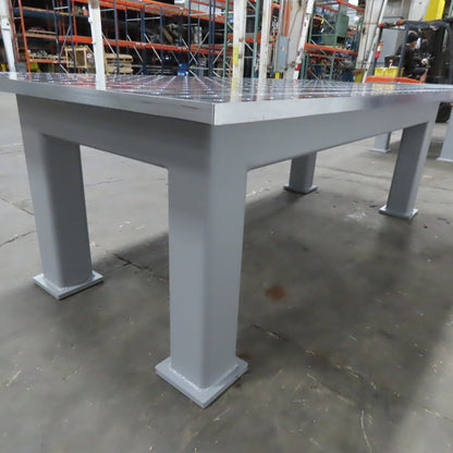 NEW 48"x96" Jig Fixture Welding Table 3"x3" Grid 1-1/2" Thick .005" Flat CUSTOM