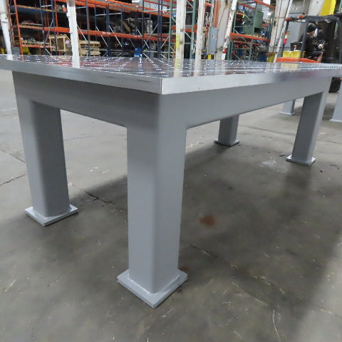 NEW 48"x96" Jig Fixture Welding Table 3"x3" Grid 1-1/2" Thick .005" Flat CUSTOM