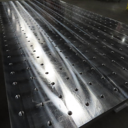 NEW 48"x96" Jig Fixture Welding Table 3"x3" Grid 1-1/2" Thick .005" Flat CUSTOM