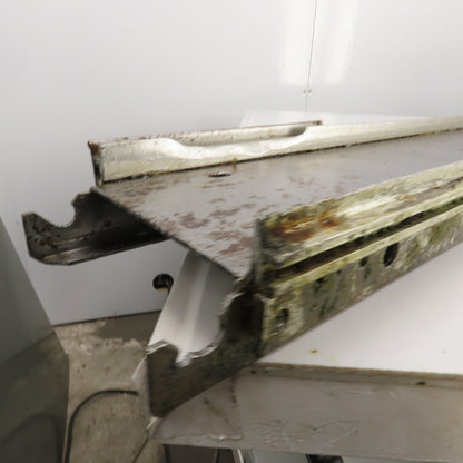 6" x 71" Small Parts Slider Bed Belt Conveyor 20FPM 230/460V 3PH Parts/Repair