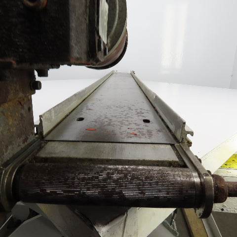 6" x 71" Small Parts Slider Bed Belt Conveyor 20FPM 230/460V 3PH Parts/Repair