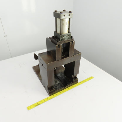 Pneumatic Cylinder Actuated Press 3" Stroke & Punch Fixture 2-3/4" Stroke