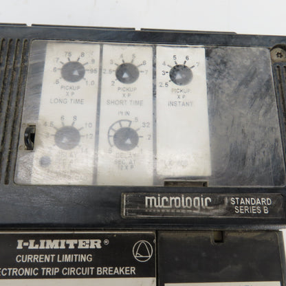 Square D LXIL36600 600A 600V Current Limiting Circuit Breaker W/MicroLogic Trip