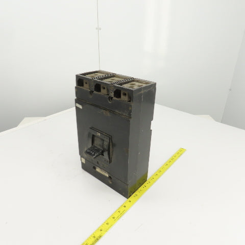 Square D 600A 600V Molded Case Current Limiting Circuit Breaker 3 Pole