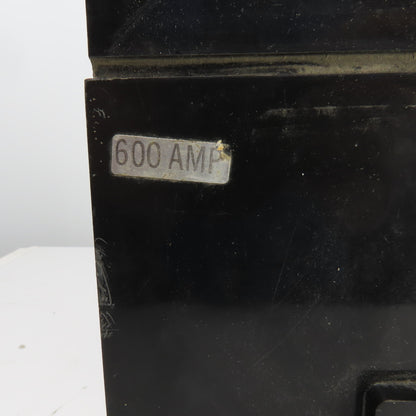 Square D 600A 600V Molded Case Current Limiting Circuit Breaker 3 Pole