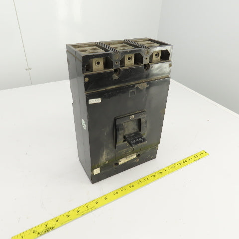 Square D 600A 600V Molded Case Current Limiting Circuit Breaker 3 Pole