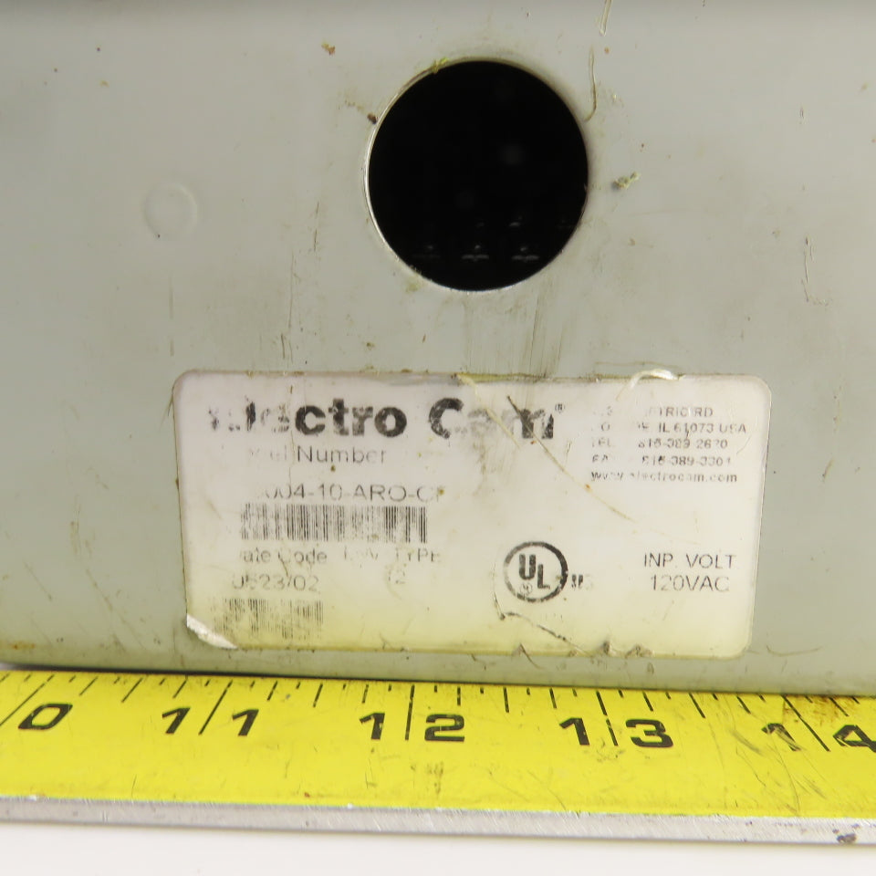 Electro Cam EC-3004-10-AD0 Rotary Cam Switch 120VAC 4 Outputs 3/4" Shaft