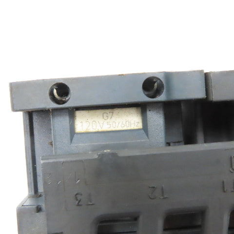 Telemecanique LC1D25 Contactor Starter W/ Auxiliary 3NO/1NC 600V 25Hp 120V Coil