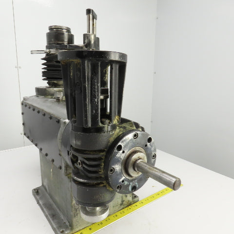 Motor Driven 3 Stage Rotary & Vertical Indexer 90° Turn 5-1/2" Vertical Stroke