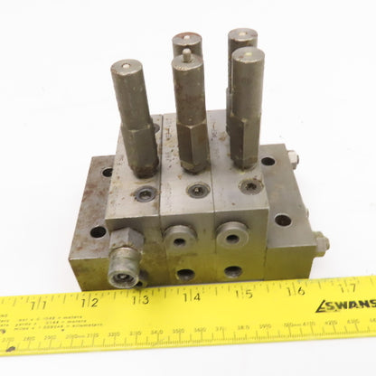 Lubriquip MSP-40T MSP-30S Modular Lubrication Divider Valve Assembly