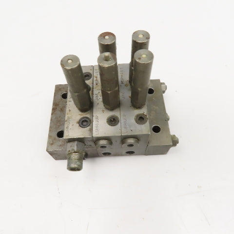 Lubriquip MSP-40T MSP-30S Modular Lubrication Divider Valve Assembly