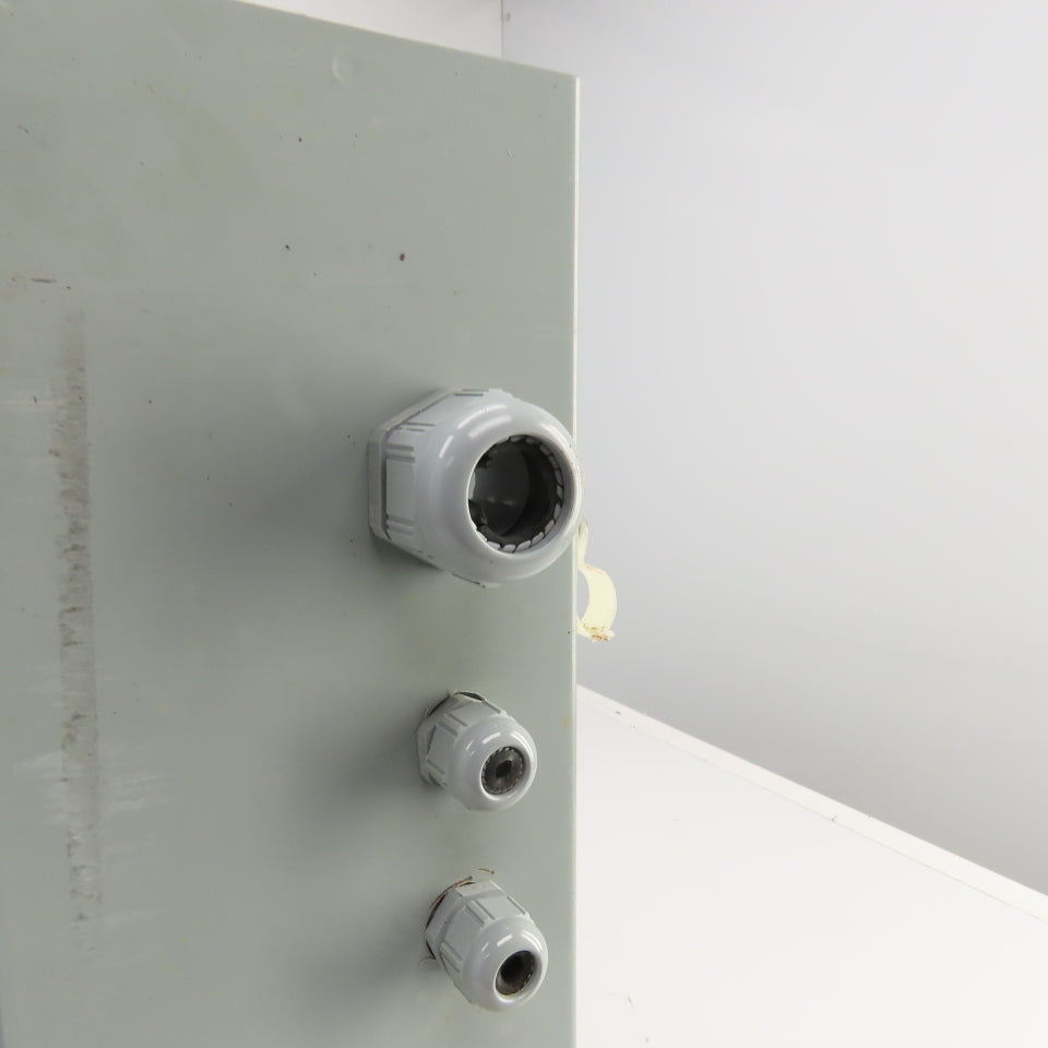ElectroMate E20N126 20" x 12" x 6" Electrical Enclosure W/Backplate Enc Type 1