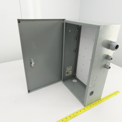 ElectroMate E20N126 20" x 12" x 6" Electrical Enclosure W/Backplate Enc Type 1