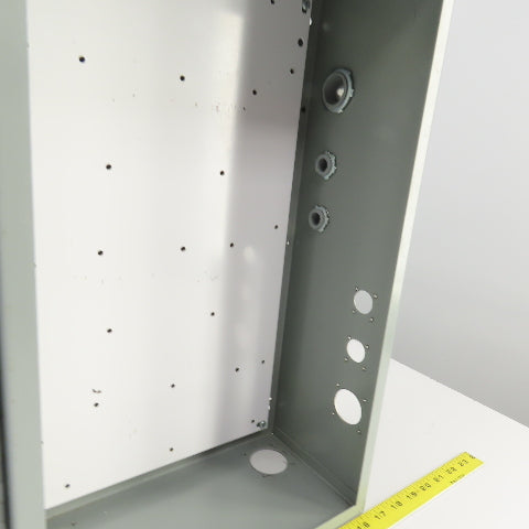 ElectroMate E20N126 20" x 12" x 6" Electrical Enclosure W/Backplate Enc Type 1