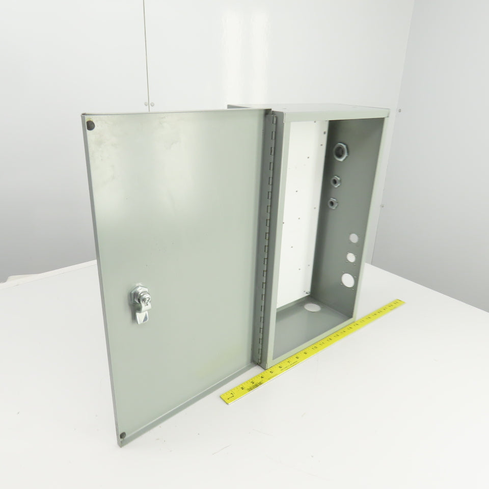 ElectroMate E20N126 20" x 12" x 6" Electrical Enclosure W/Backplate Enc Type 1