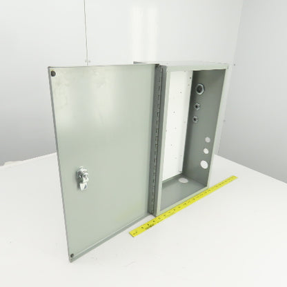 ElectroMate E20N126 20" x 12" x 6" Electrical Enclosure W/Backplate Enc Type 1