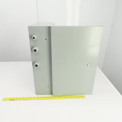 ElectroMate E20N126 20" x 12" x 6" Electrical Enclosure W/Backplate Enc Type 1