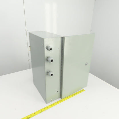 ElectroMate E20N126 20" x 12" x 6" Electrical Enclosure W/Backplate Enc Type 1