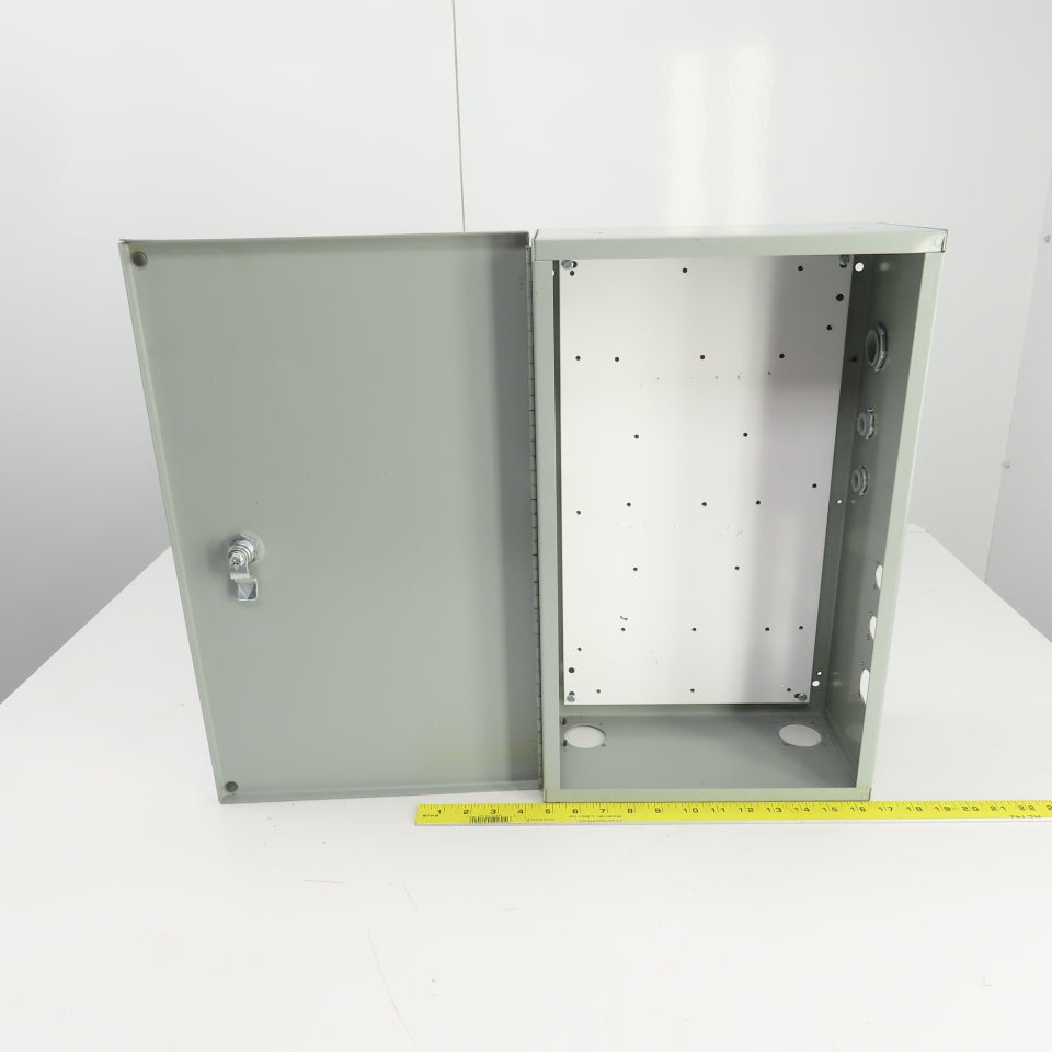 ElectroMate E20N126 20" x 12" x 6" Electrical Enclosure W/Backplate Enc Type 1
