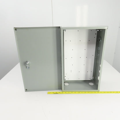 ElectroMate E20N126 20" x 12" x 6" Electrical Enclosure W/Backplate Enc Type 1