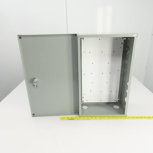 ElectroMate E20N126 20" x 12" x 6" Electrical Enclosure W/Backplate Enc Type 1