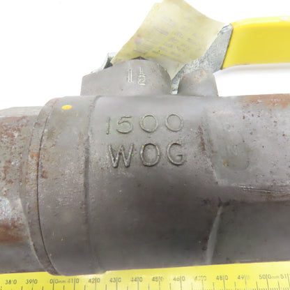 Apollo 89-147-01 1-1/2" Carbon Steel Ball Valve 1500 WOG