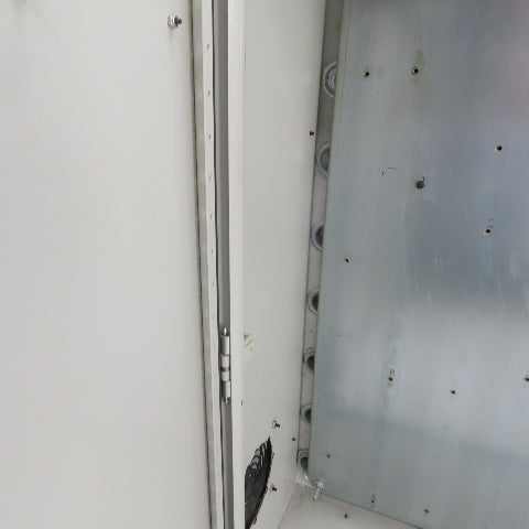 Rittal 30" x 47" x 9" Double Door Electrical Enclosure W/Backplate & Fan