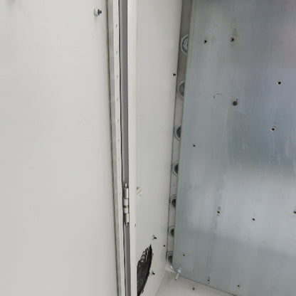 Rittal 30" x 47" x 9" Double Door Electrical Enclosure W/Backplate & Fan