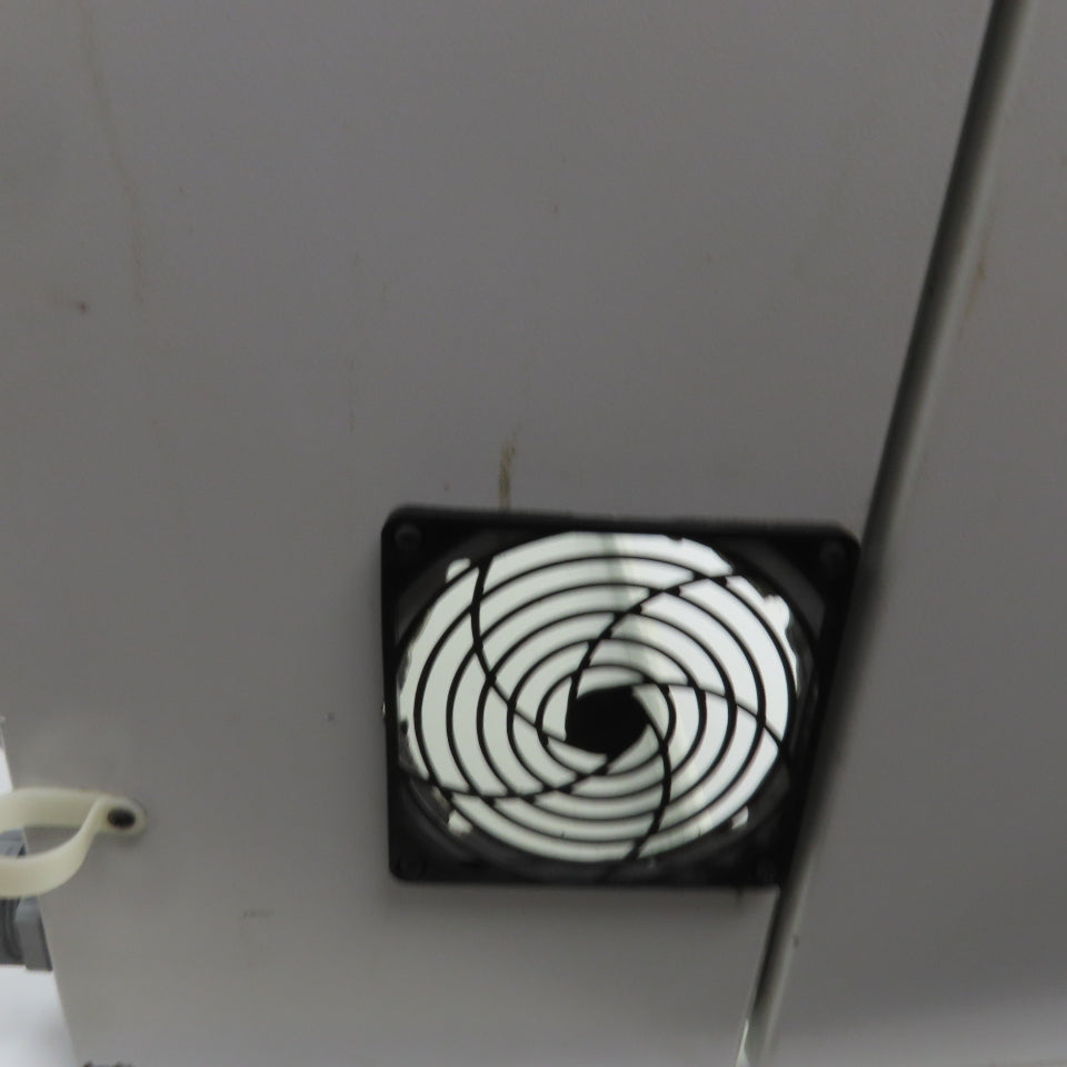 Rittal 30" x 47" x 9" Double Door Electrical Enclosure W/Backplate & Fan