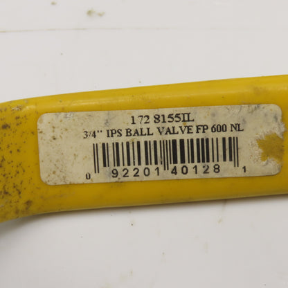 Cooper Smith 172 8155IL 3/4" NPT Brass Ball Valve Lot Of 3