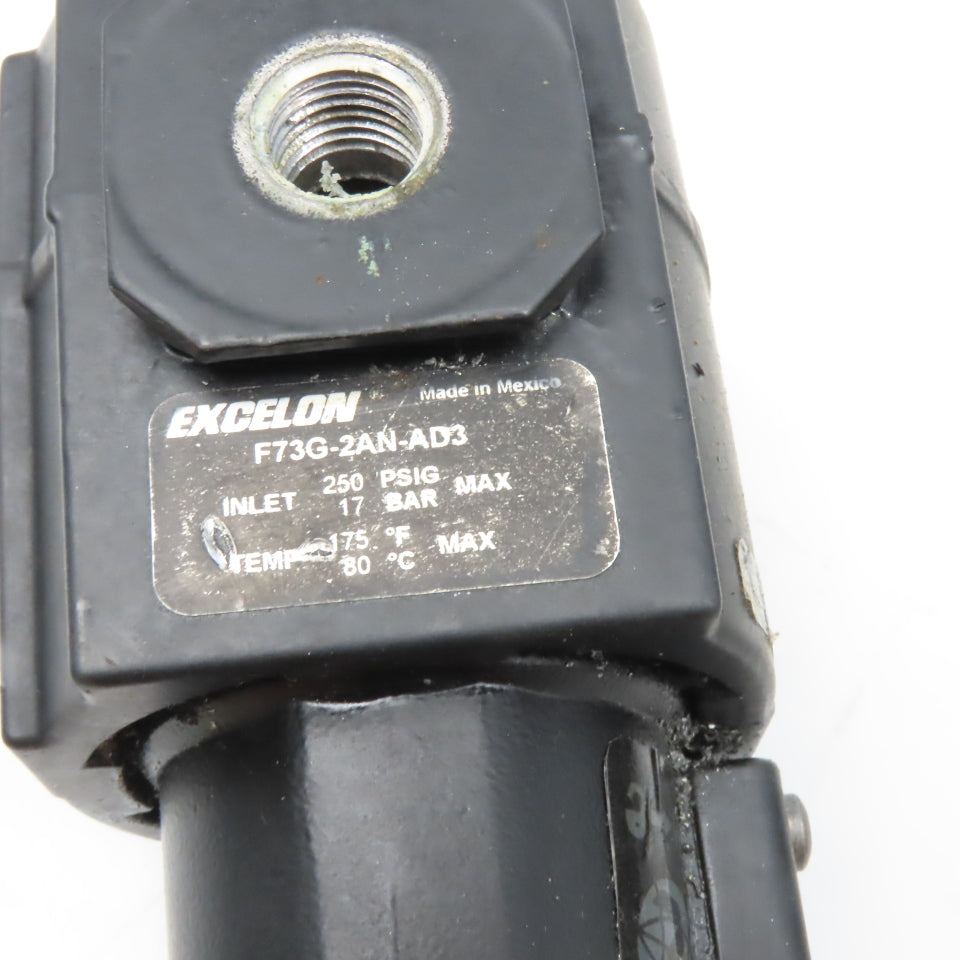 Norgren F73G-2AN-AD3 1/4" Compressed Air Filter Assembly Lot Of 2