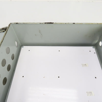 Hoffman A1614CHS 16" x 14" x 6" Electrical Enclosure W/Backplate Hinged Door