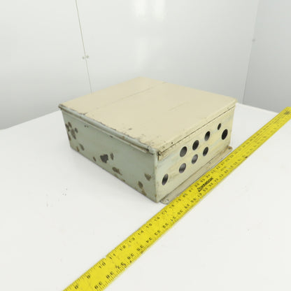 Hoffman A1614CHS 16" x 14" x 6" Electrical Enclosure W/Backplate Hinged Door